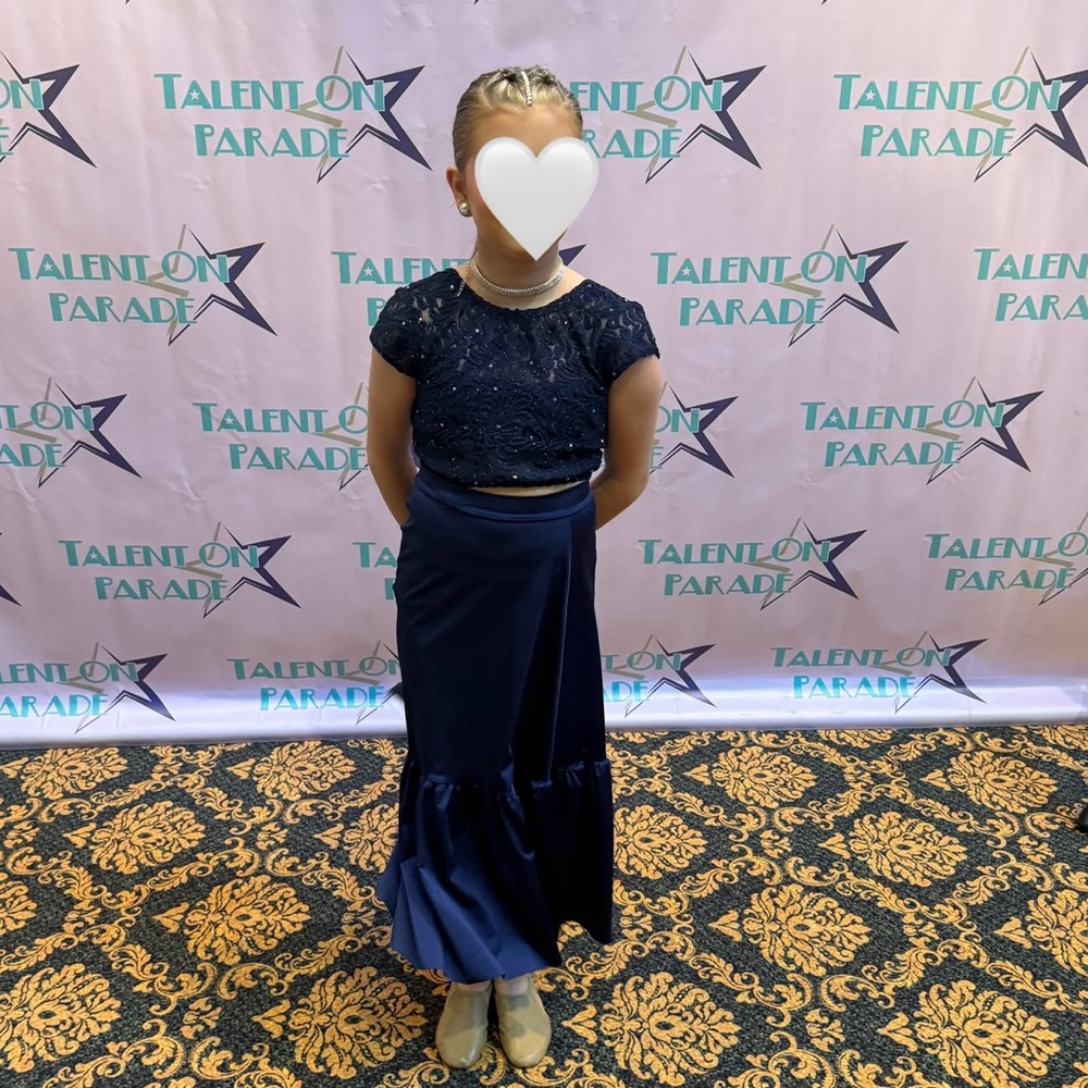 Navy Blue Kids Costume